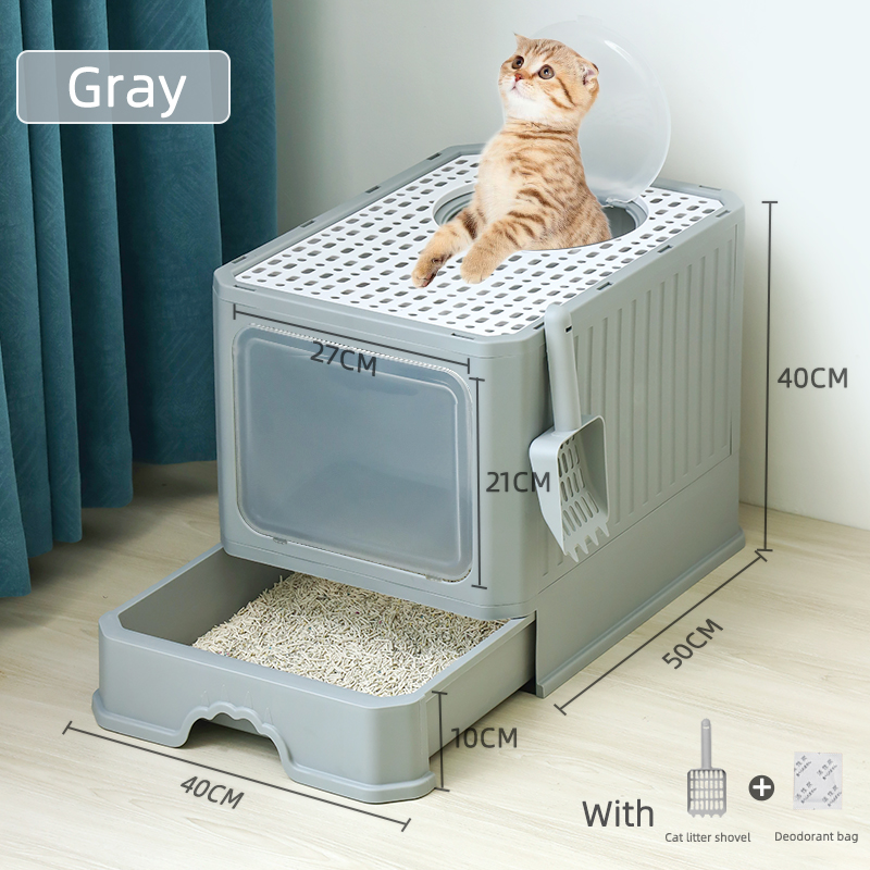 Foldable Cat Litter Box